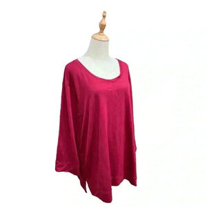 NWT Live love Lounge Red Sweater Size 3X